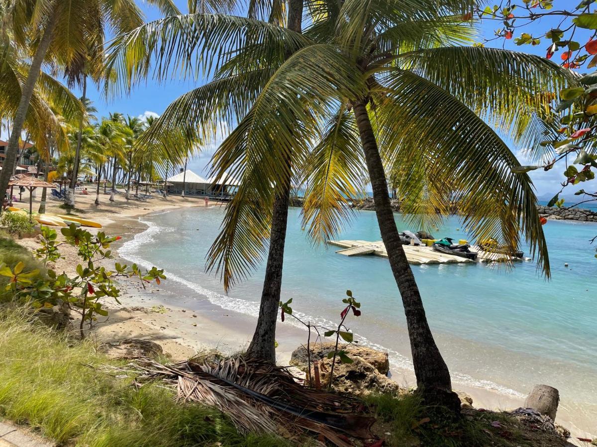 Cauris Lodge Du Marisol Vue Mer Acces Direct Plage Avec Citerne D Eau Le Gosier  Exteriör bild